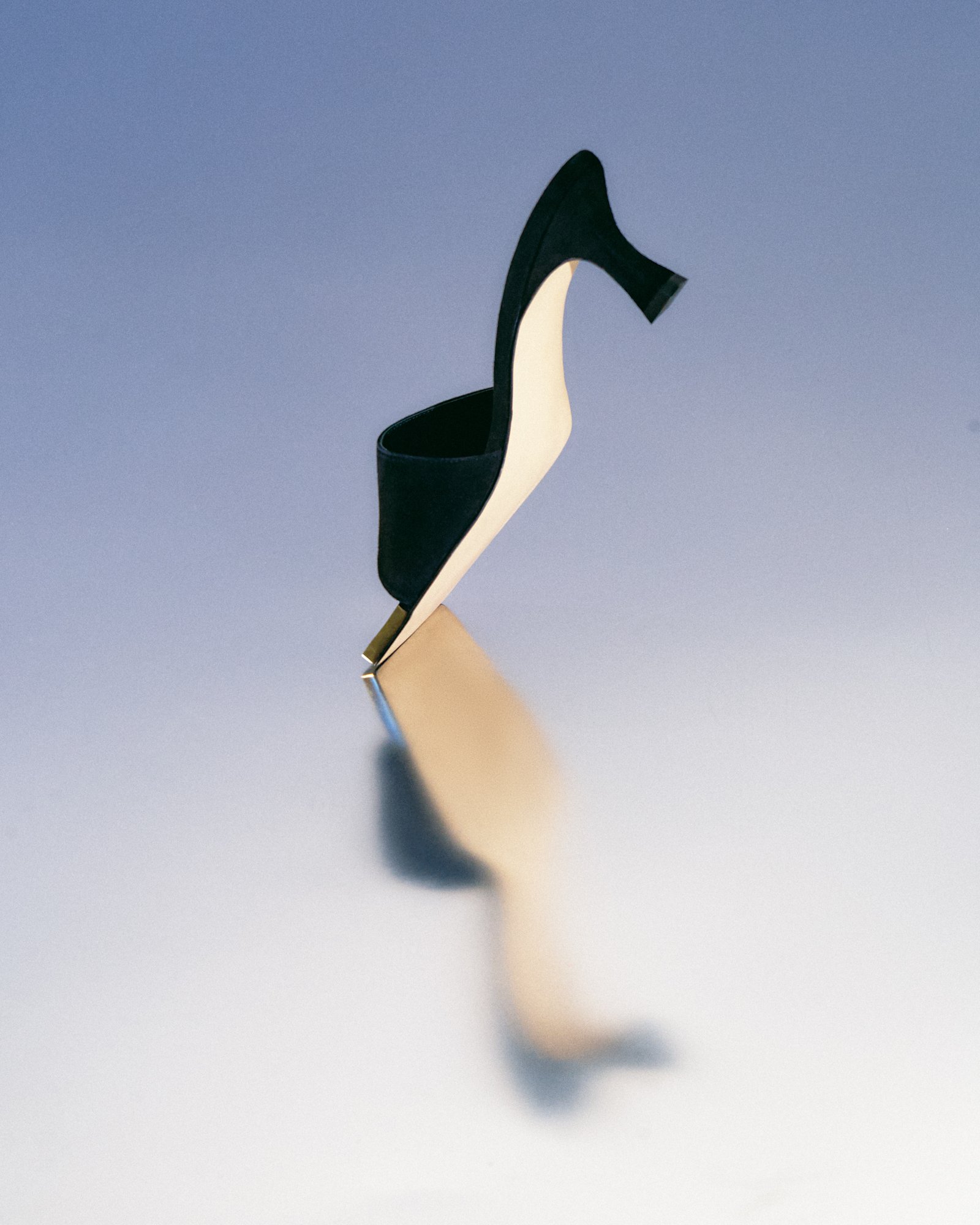 black heel good American shoe campaign - set design by Maria ona