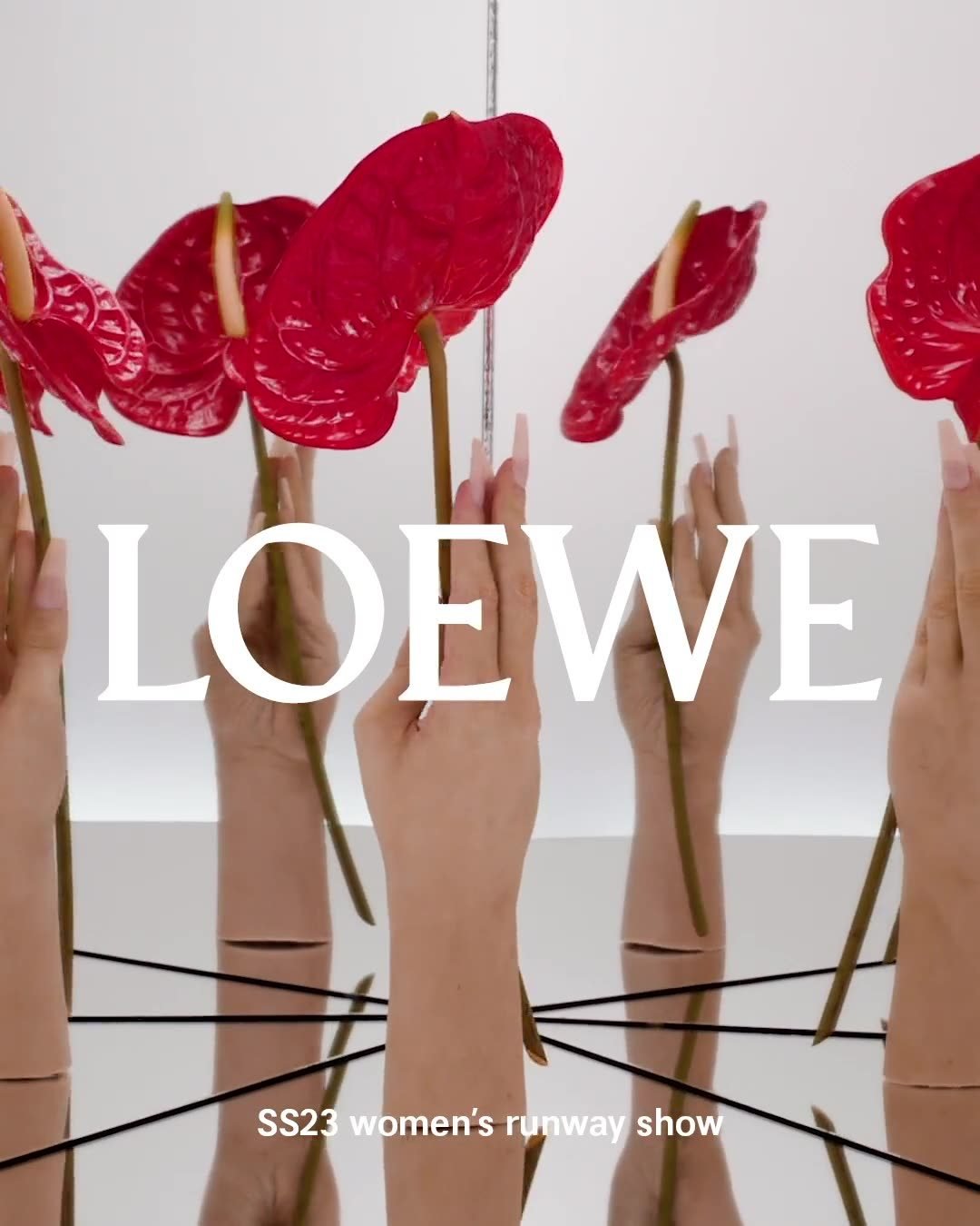 Loewe — Set Design / Construction — SS23 Sex Doll Hand Teaser